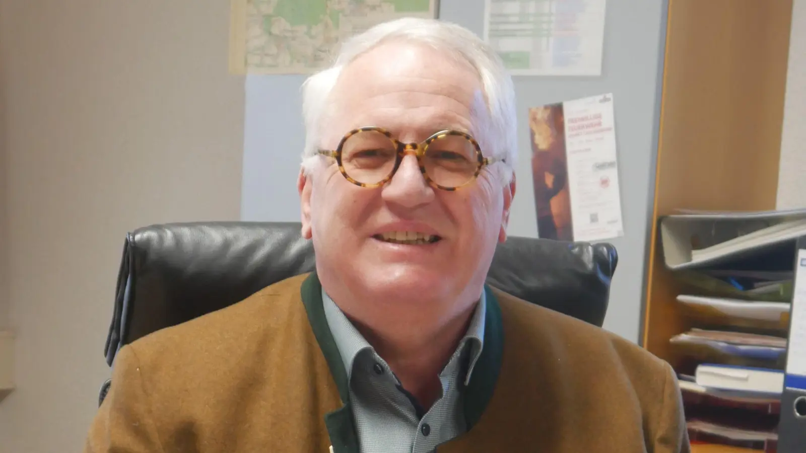 Otmar Lorey kann sechs Jahre weitermachen als Markt Taschendorfer Bürgermeister. (Foto: Martina Hinkelmann)