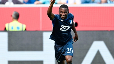 Ab nach England: Hoffenheims Toptalent Bazoumana Touré. (Archivbild)   (Foto: Uwe Anspach/dpa)