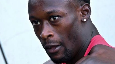 Könnte bald vor einer langen Sperre stehen: Sprinter Owen Ansah. (Archivbild) (Foto: Sven Hoppe/dpa)