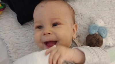 Baby Heiko aus Leutershausen hatte vor etwa einem halben Jahr die Diagnose Leukämie erhalten, jetzt geht es ihm dank einer Stammzellenspende wieder gut. (Foto: privat)