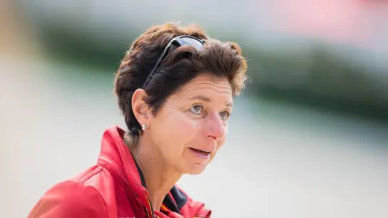 Ist seit 2012 als Bundestrainerin der deutschen Dressurreiter tätig: Monica Theodorescu. (Foto: Rolf Vennenbernd/dpa)