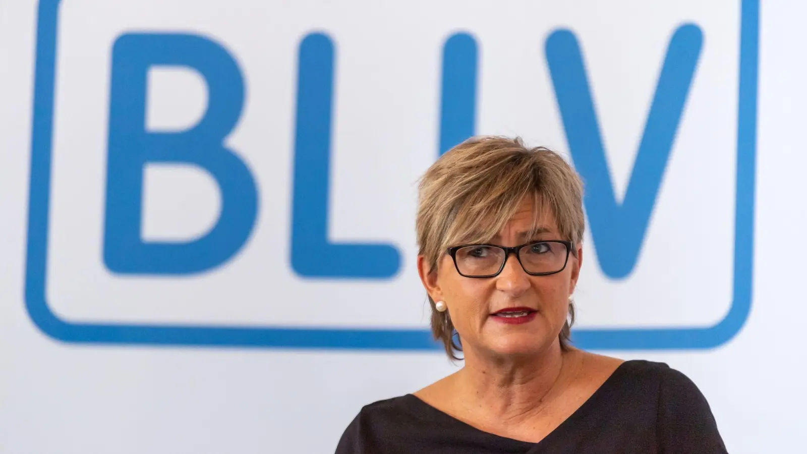 Simone Fleischmann, Präsidentin des BLLV, spricht während einer Pressekonferenz. (Foto: Peter Kneffel/dpa/Archivbild)