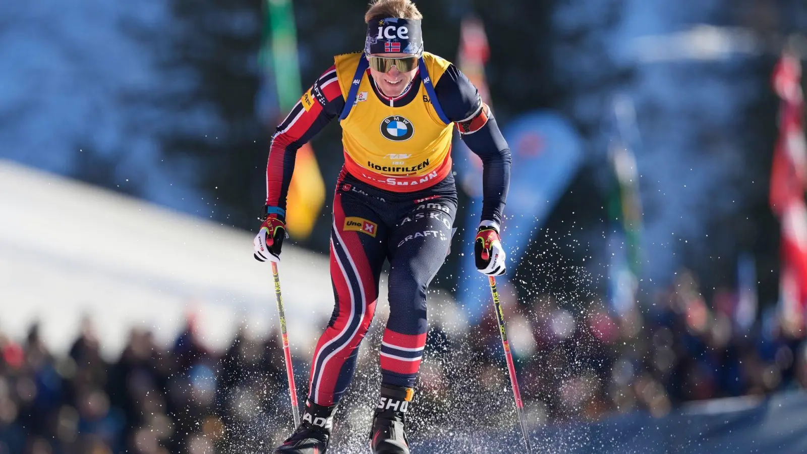 Johan-Olav Botn muss den Tod seines Freundes Sivert Bakken verarbeiten und fällt in Oberhof krank aus. (Archivbild)  (Foto: Matthias Schrader/AP/dpa)