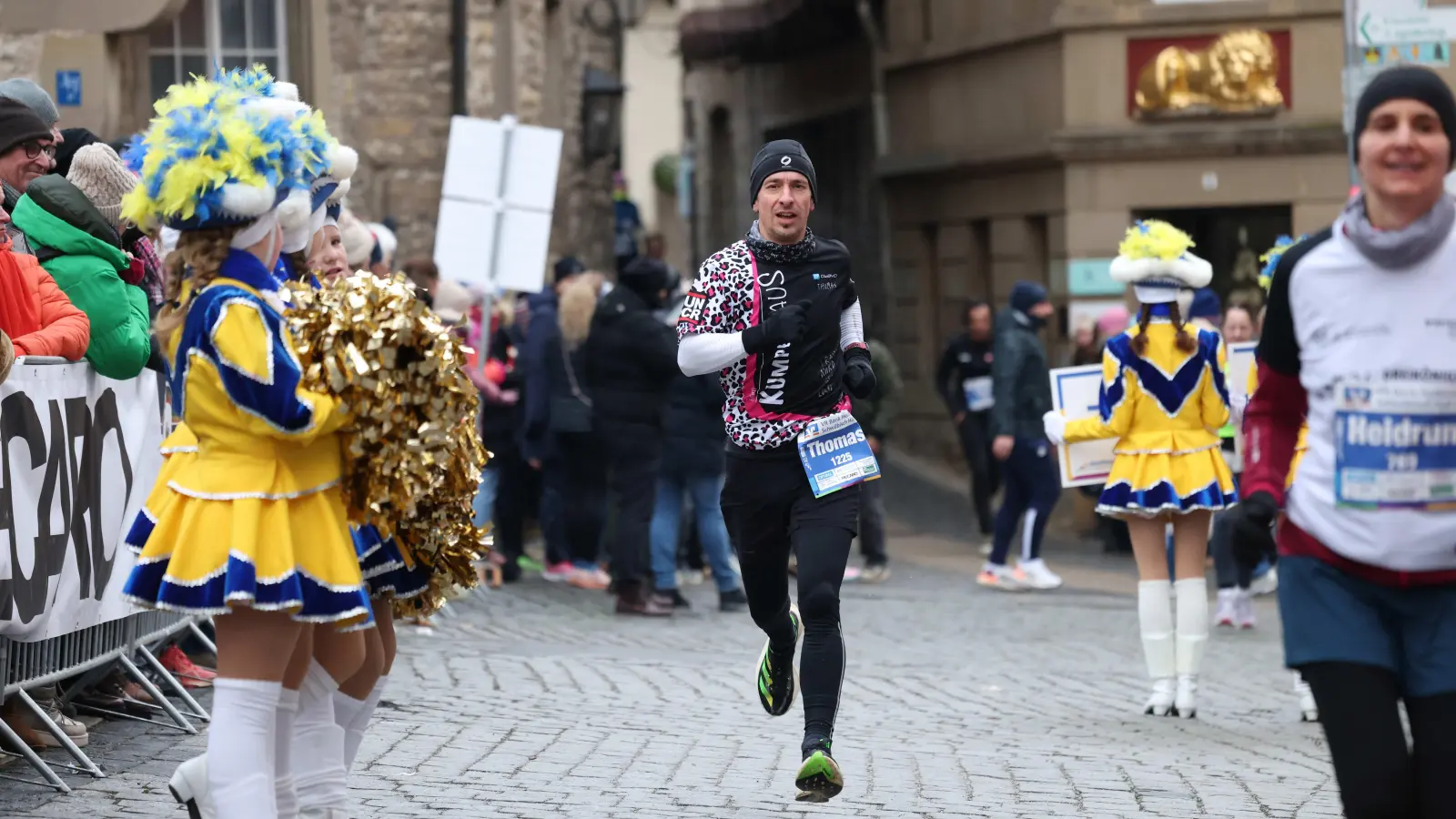 Thomas Dahmen verbesserte über 10 km seine Streckenbestzeit um zwei Minuten und belegte unter mehr als 1100 Teilnehmern den 25. Platz. (Foto: Theo Kiefner)