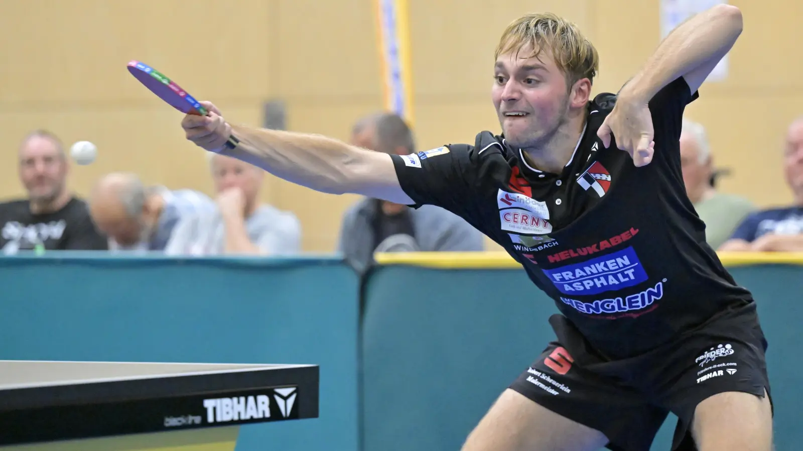 Daniel Rinderer ist im Einzel in dieser Saison noch ungeschlagen. (Foto: Martin Rügner)