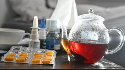 Die Grippewelle in Bayern flacht ab. (Symbolbild) (Foto: Bernd Weißbrod/dpa/dpa-tmn)