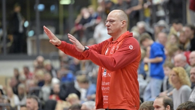 Rothenburgs Trainer Valiantsin Akushka hat wieder seinen kompletten Kader zur Verfügung. (Foto: Martin Rügner)
