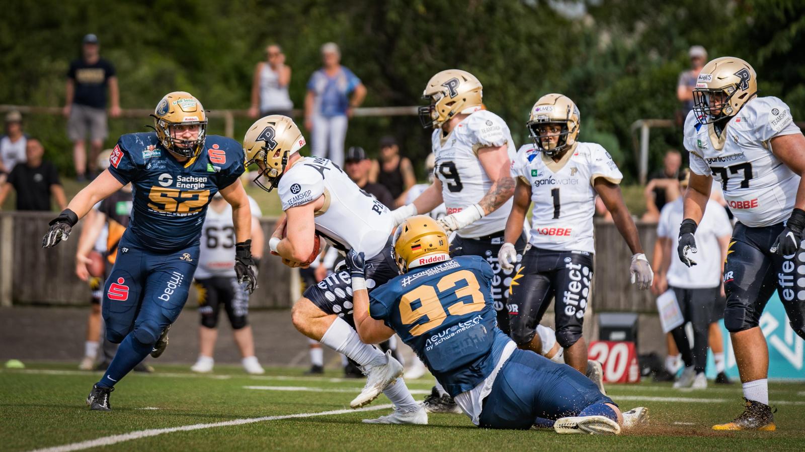 Neustädter Jannik Stanke steht mit den Dresden Monarchs im GFL-Finale ...
