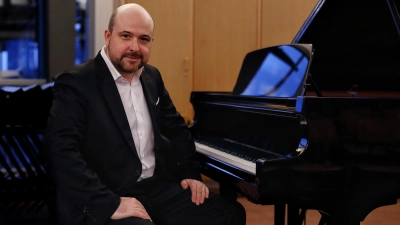 Gab Einblicke in Beethovens Sonaten-Kosmos: der Pianist Moritz Winkelmann. (Foto: Thomas Wirth)