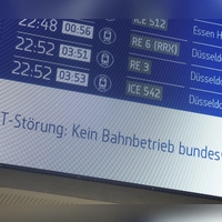 Bundesweit steht der Verkehr der Deutschen Bahn still. (Foto: Christoph Reichwein/dpa)
