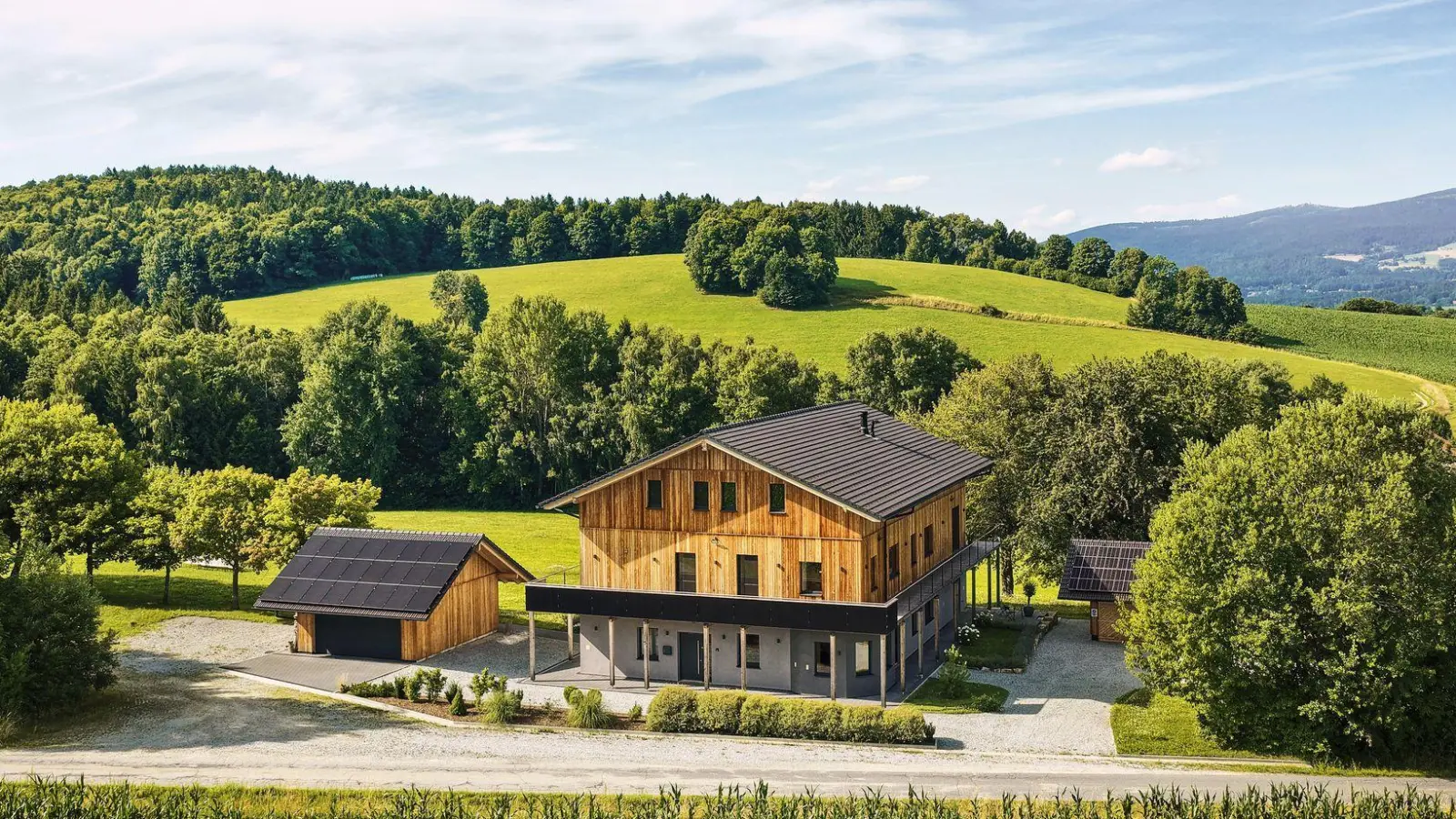 Dieses Architektenhaus hat ein Berliner gewonnen. (Foto: -/Traumhausverlosung/dpa)