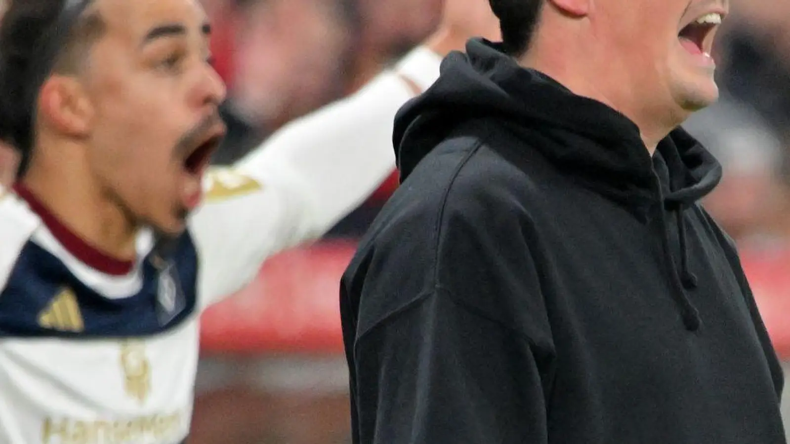 Haderte mit dem Schiedsrichter: HSV-Trainer Merlin Polzin. (Foto: Torsten Silz/dpa)