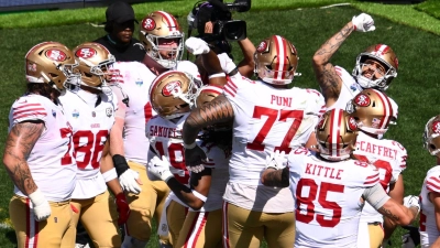 Die San Francisco 49ers starten mit einem Sieg in die NFL-Saison. (Foto: Joel Carrett/AAP/dpa)