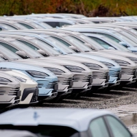 Elektroautos von BYD. Die chinesische Autoindustrie setzt der europäischen Industrie mit ihrer Exportoffensive zu. (Symbolbild) (Foto: Hauke-Christian Dittrich/dpa)