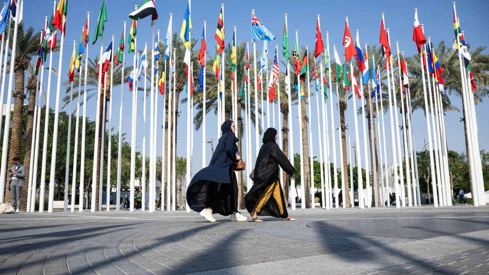 Der UN-Klimagipfel in Dubai soll morgen zu Ende gehen - sollte er nicht verlängert werden. (Foto: Hannes P. Albert/dpa)