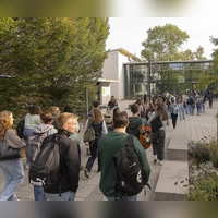 Die Hochschule begrüßte die zahlreichen Erstsemester-Studierenden aus den Bereichen Energieversorgung, Landwirtschaft, Umwelt und Ernährung. (Foto: HSWT/Beatrix Getze)