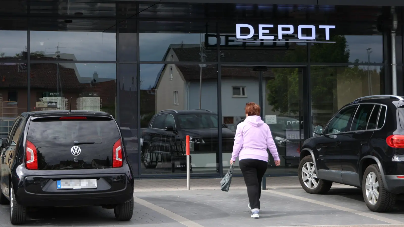 Die Filiale des Deko-Händlers Depot im Ansbacher Retti-Center ist nun dauerhaft geschlossen. (Foto: Johannes Hirschlach)