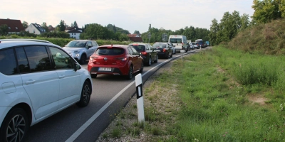 Mit Staus ist während der Anreisewelle zum Summer-Breeze-Festival zu rechnen. (Foto: Martina Haas)