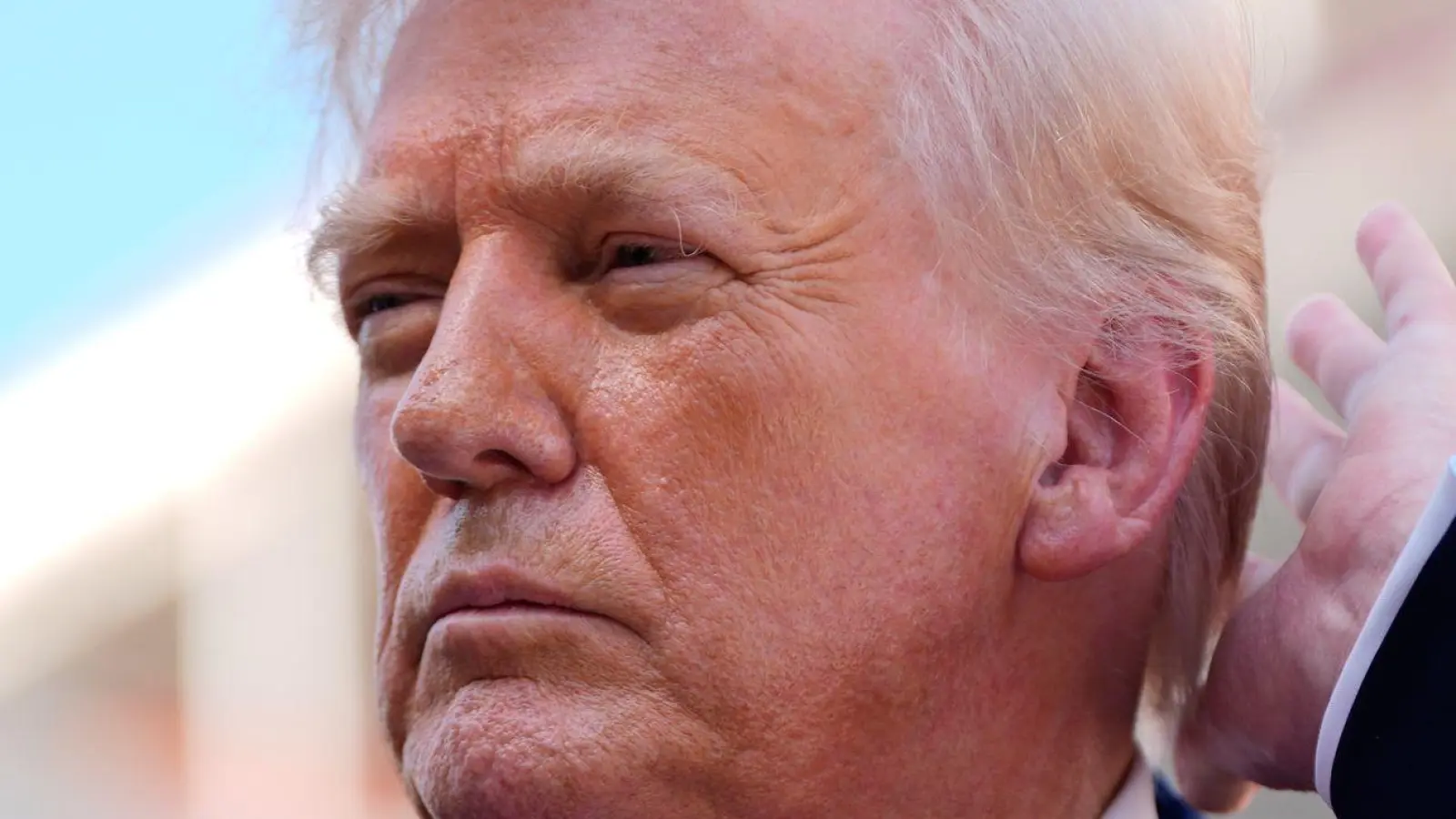 In einem Statement an mehrere US-Medien zeigte sich eine Sprecherin des Weißen Hauses erzürnt über eine Folge der US-Serie „South Park“. Darin wird Trump parodiert. (Foto: Julia Demaree Nikhinson/AP/dpa)