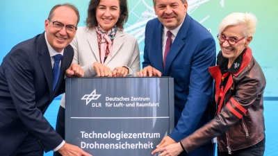 In Cochstedt ist ein neues Technologiezentrum für Drohnensicherheit eröffnet worden. (Foto: Klaus-Dietmar Gabbert/dpa)