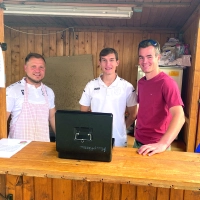An guter Verpflegung wird es während des Marktplatzfestes in Geslau natürlich nicht mangeln.  (Foto: Gemeinde Geslau)