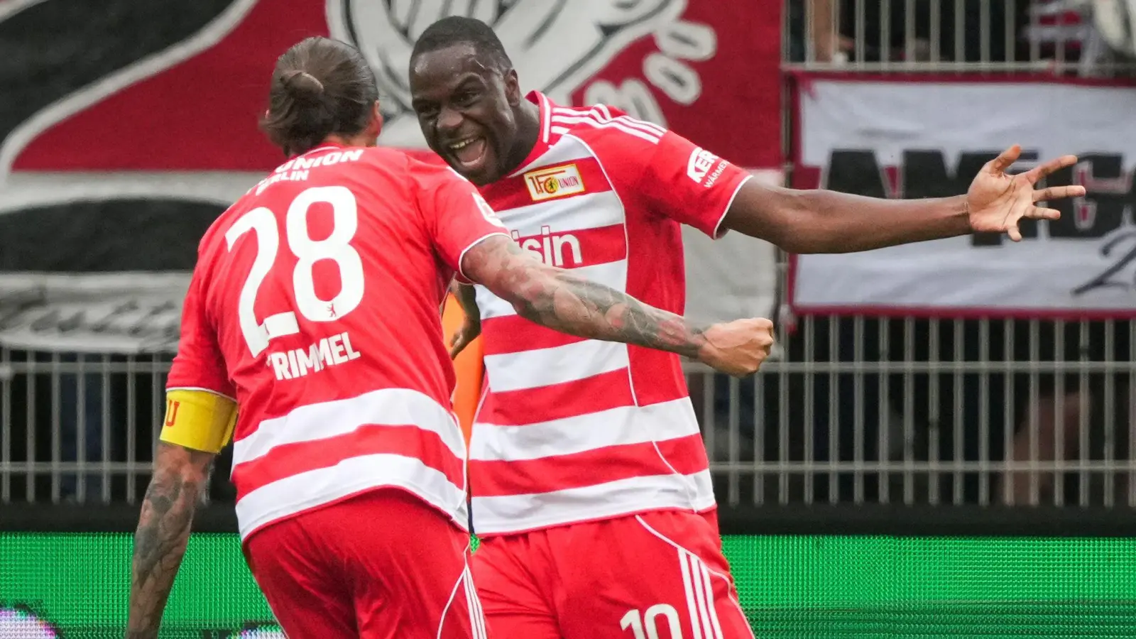 Ilyas Ansah erwischte einen perfekten Saisonstart für Union Berlin.  (Foto: Soeren Stache/dpa)