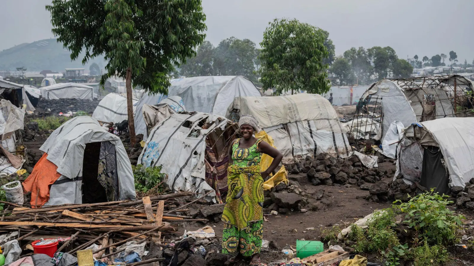 Im Osten des Landes sind vor allem Vertriebene von lebensgefährlichen Hungerkrisen betroffen. (Archivbild) (Foto: Moses Sawasawa/AP/dpa)