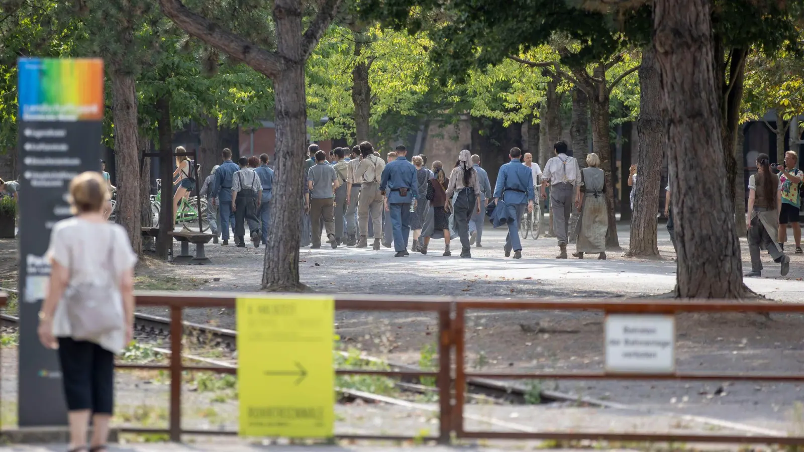 Für eine weitere „Tribute von Panem“-Verfilmung werden jetzt erneut zahlreiche Komparsen gesucht (Archivbild). (Foto: Christoph Reichwein/dpa)