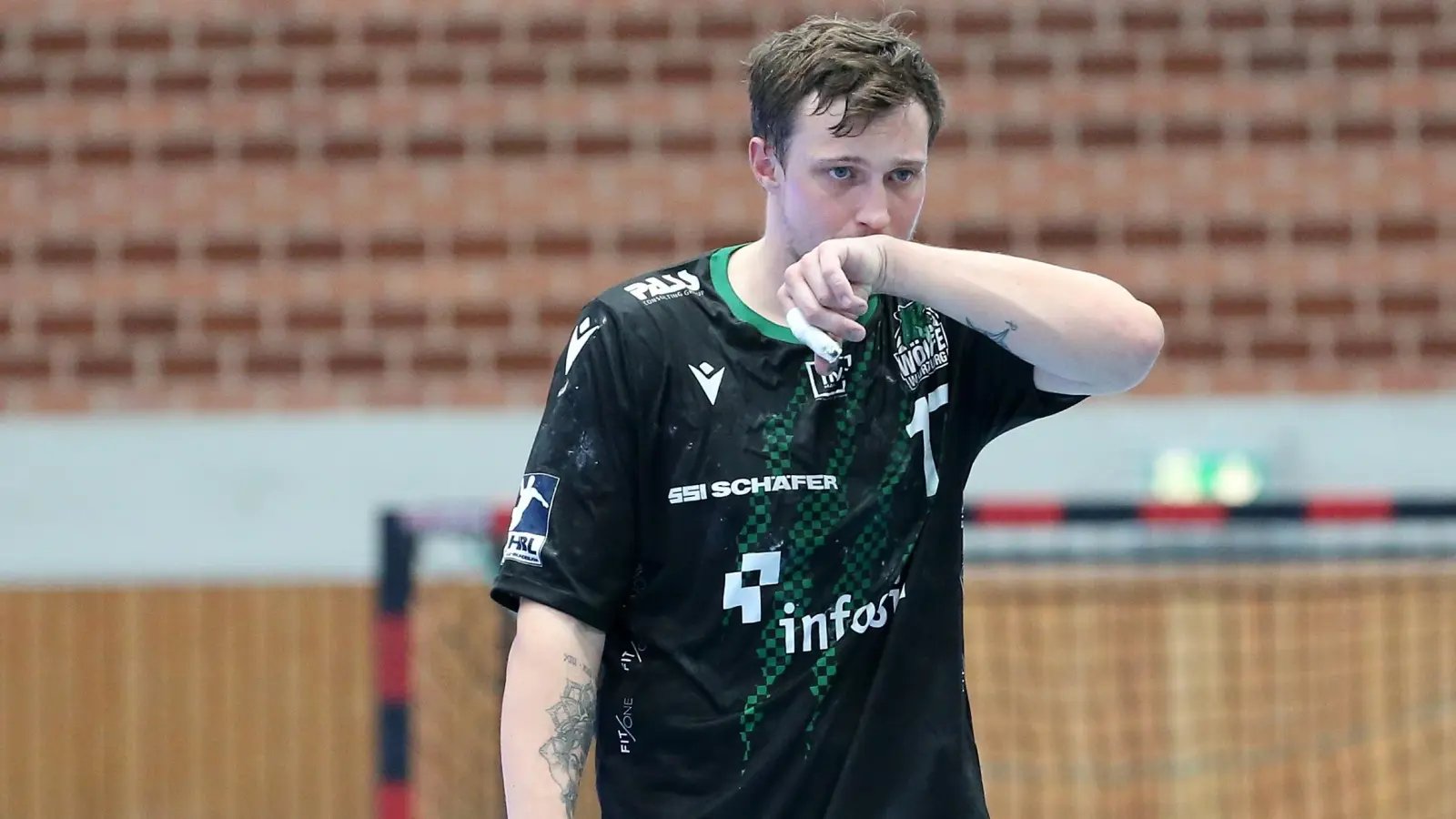 „Wir zerfleischen uns nicht“: Patrick Schmidt steht mit den Würzburger Wölfen auf dem letzten Tabellenplatz. (Foto: Frank Scheuring)