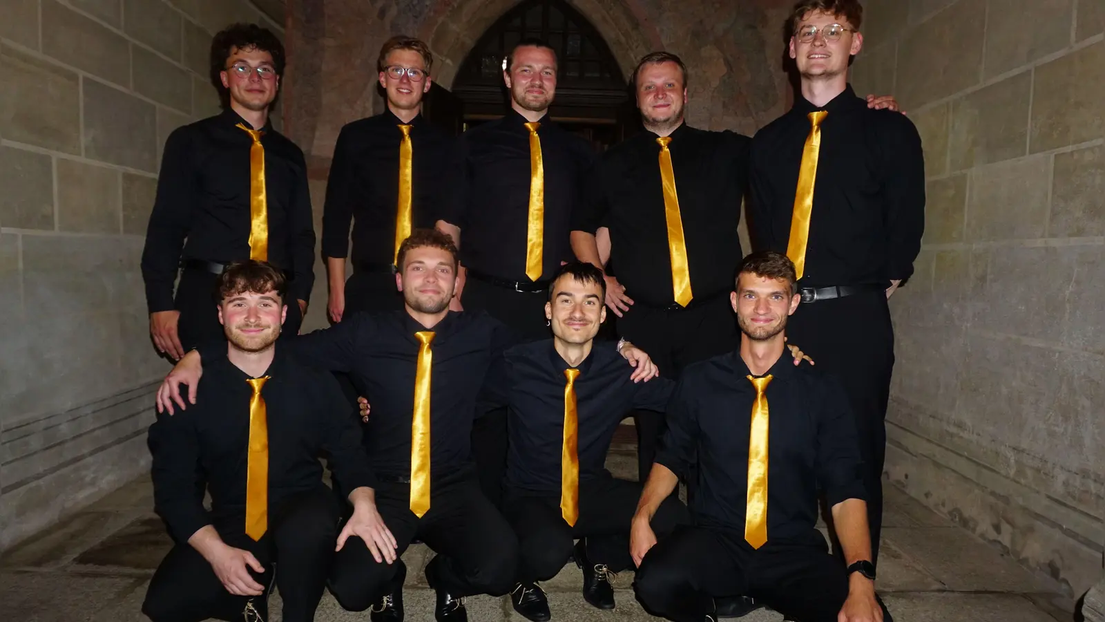 Das Dresdener Vokalensemble Millenium war zum dritten Mal in Feuchtwangen zu Gast. (Foto: Wolfgang Hauf)