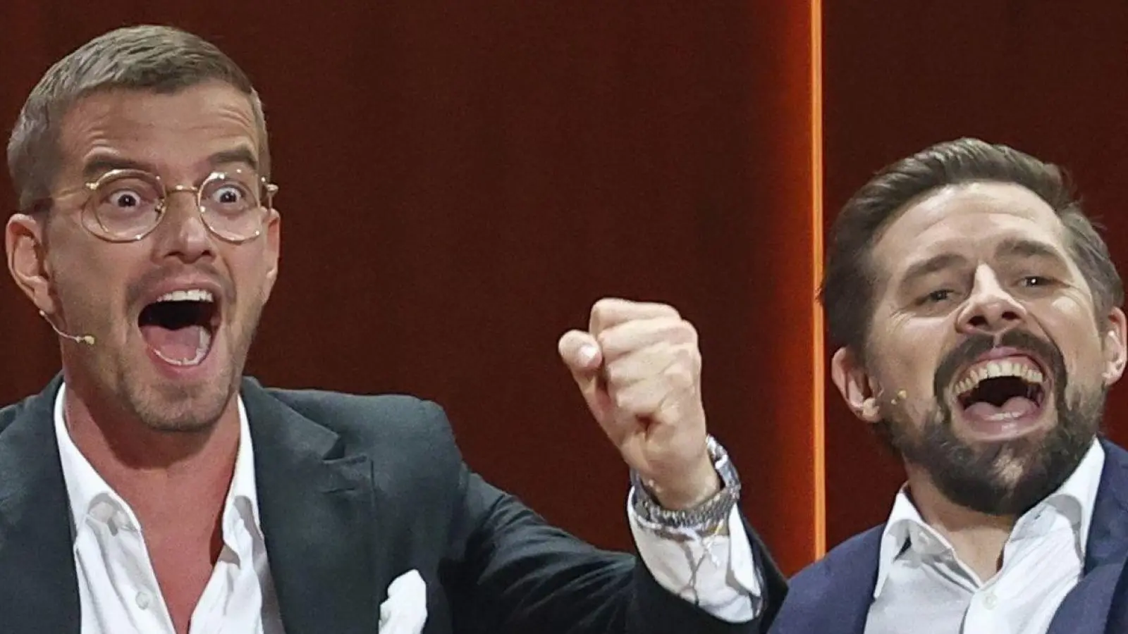 Joko Winterscheidt und Klaas Heufer-Umlauf laden zum Silvester-Countdown. (Archivbild) (Foto: Daniel Karmann/dpa)