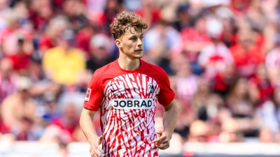 Yannik Keitel trägt künftig das Trikot des VfB Stuttgart. (Foto: Tom Weller/dpa)