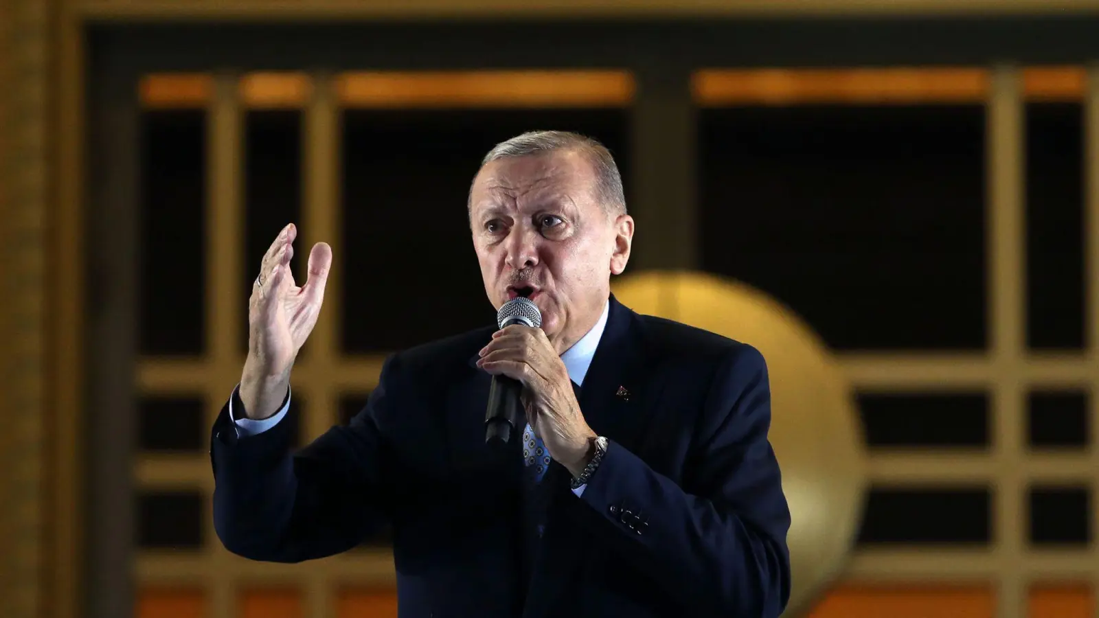 Der türkische Präsident Recep Tayyip Erdogan bleibt weitere fünf Jahre im Amt. (Foto: Mustafa Kaya/Handout/XinHua/dpa)