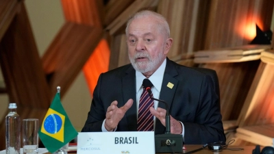 Brasiliens Präsident Luiz Inácio Lula da Silva dringt auf einen raschen Abschluss des Abkommens. (Foto: Silvia Izquierdo/AP/dpa)