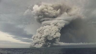 Tonga war fünf Wochen vom Internet abgeschnitten (Archivbild) (Foto: Tonga Geological Services/ZUMA Press Wire Service/dpa)