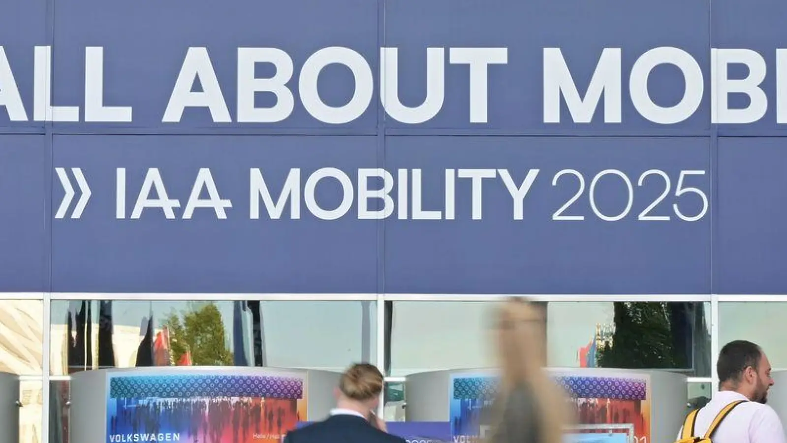 Die IAA in München öffnet für die breite Öffentlichkeit. (Archivbild) (Foto: Malin Wunderlich/dpa)