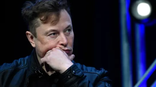 Unternehmer Elon Musk hat kürzlich den Online-Dienst Twitter übernommen. (Foto: Susan Walsh/AP/dpa)
