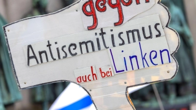 Die Partei die Linke sieht sich heftigen Antisemitismus-Vorwürfen ausgesetzt. (Archivbild) (Foto: Thomas Banneyer/dpa)