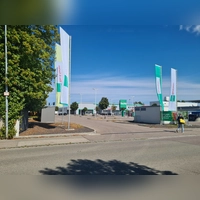 Auch beim BayWa-Standort in Bad Windsheim läuft der Räumungsverkauf. (Foto: Anna Franck)
