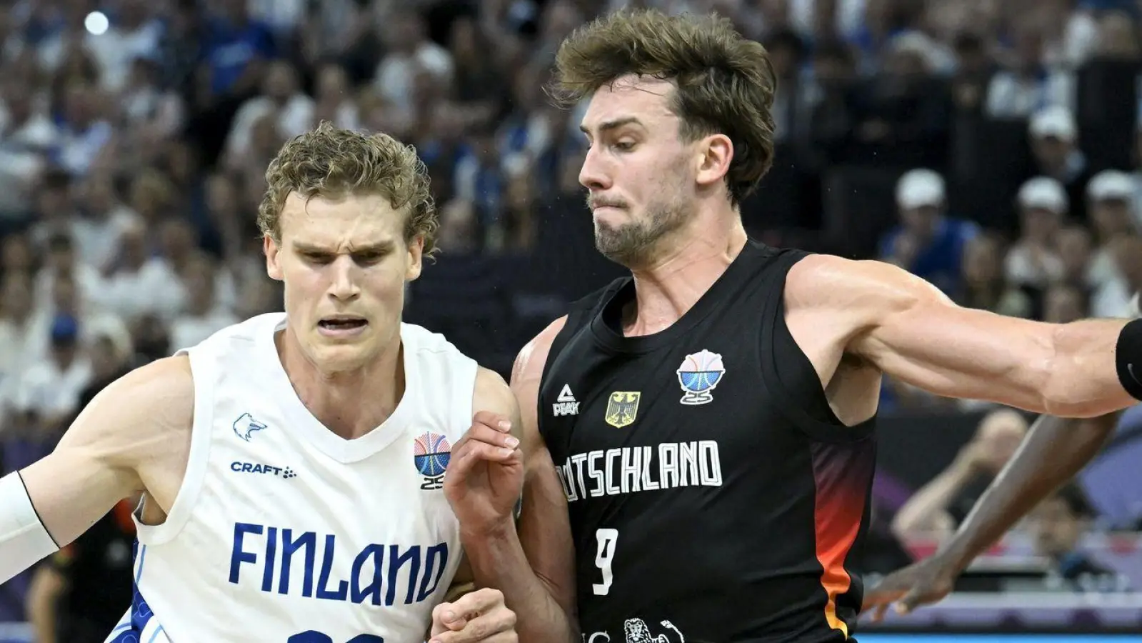 Gab im Duell der Stars den Ton an: Franz Wagner. (Foto: Heikki Saukkomaa/Lehtikuva/dpa)