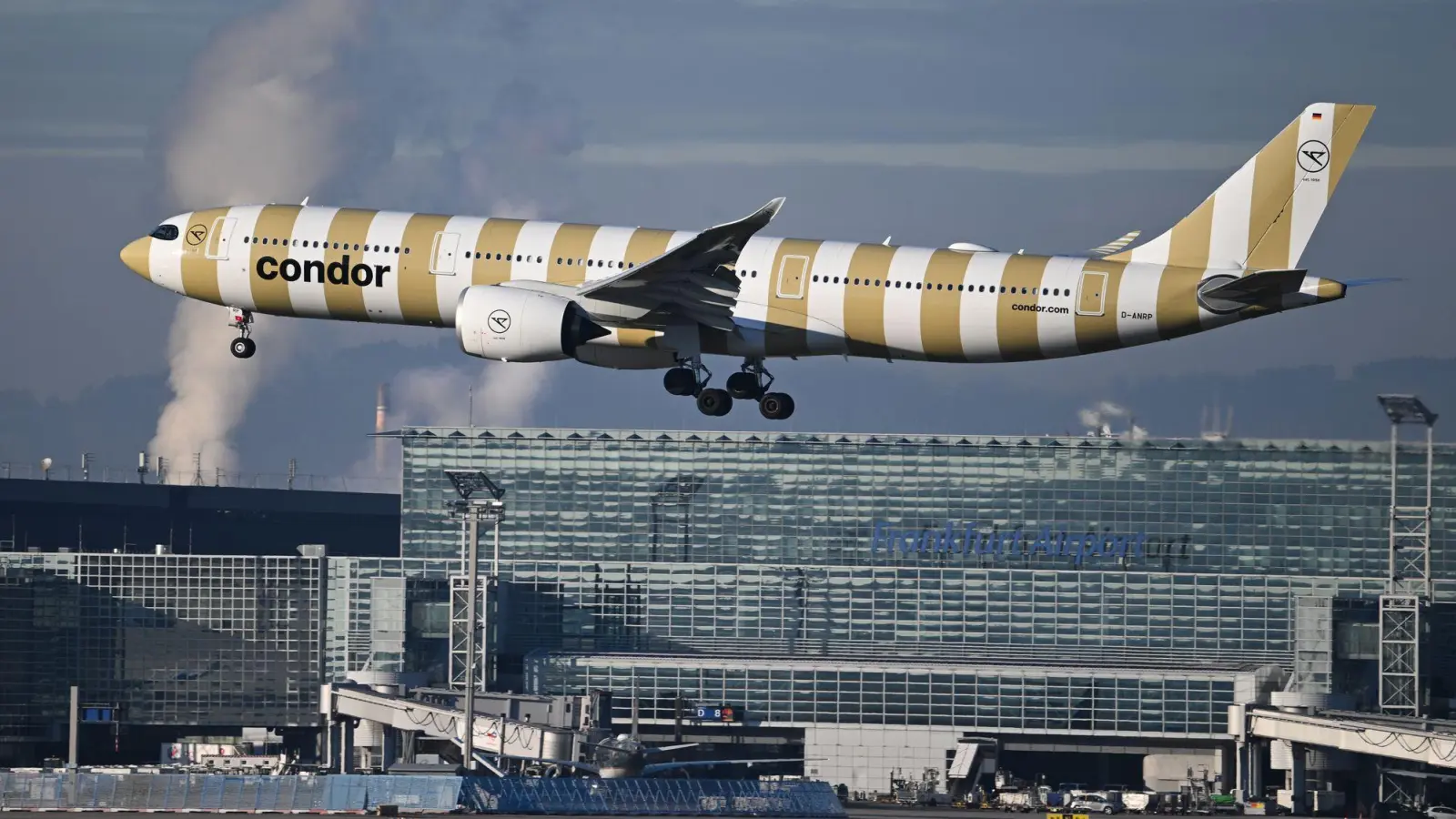 EU-Gericht weist Klage gegen Condor-Beihilfen ab (Archivbild). (Foto: Arne Dedert/dpa)