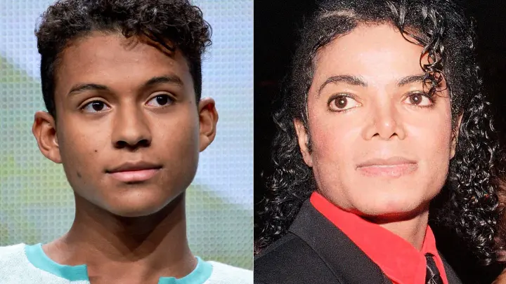 Jaafar Jackson (l), Neffe des 2009 gestorbenen „King of Pop“ Michael Jackson. (Foto: -/AP/dpa)