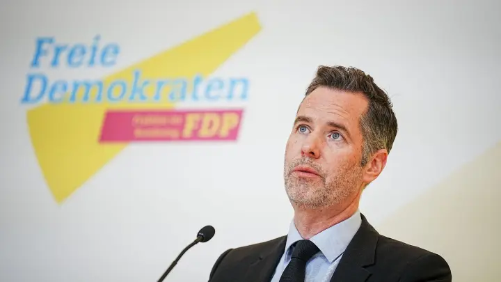 Der Fraktionsvorsitzende der FDP-Bundestagsfraktion: Christian Dürr. (Foto: Kay Nietfeld/dpa)