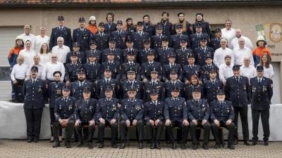 Die Kameradinnen und Kameraden der Freiwilligen Feuerwehr Wicklesgreuth freuen sich auf ein tolles Festwochenende.  (Foto: Kosok L.)