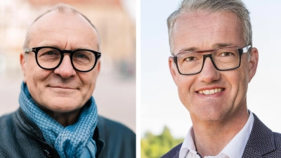 Dr. Ulrich Grünwald tritt in Feuchtwangen gegen Amtsinhaber Patrick Ruh an. (Foto: Markus Schwarze, Thomas Hierl)