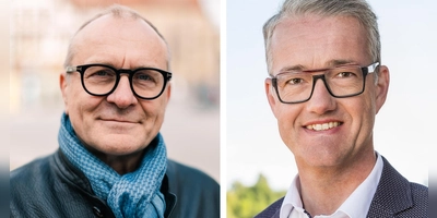 Dr. Ulrich Grünwald tritt in Feuchtwangen gegen Amtsinhaber Patrick Ruh an. (Foto: Markus Schwarze, Thomas Hierl)