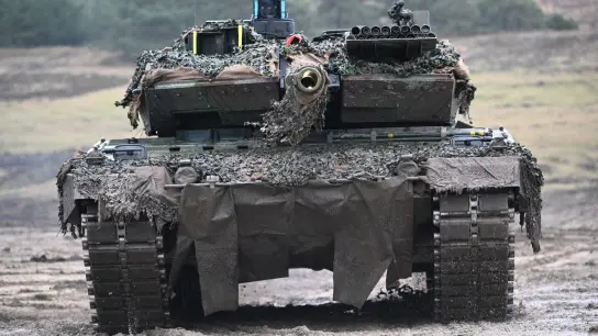 Die Bundesregierung will 14 Kampfpanzer vom Typ Leopard 2A6 an die Ukraine liefern. (Foto: Federico Gambarini/dpa)