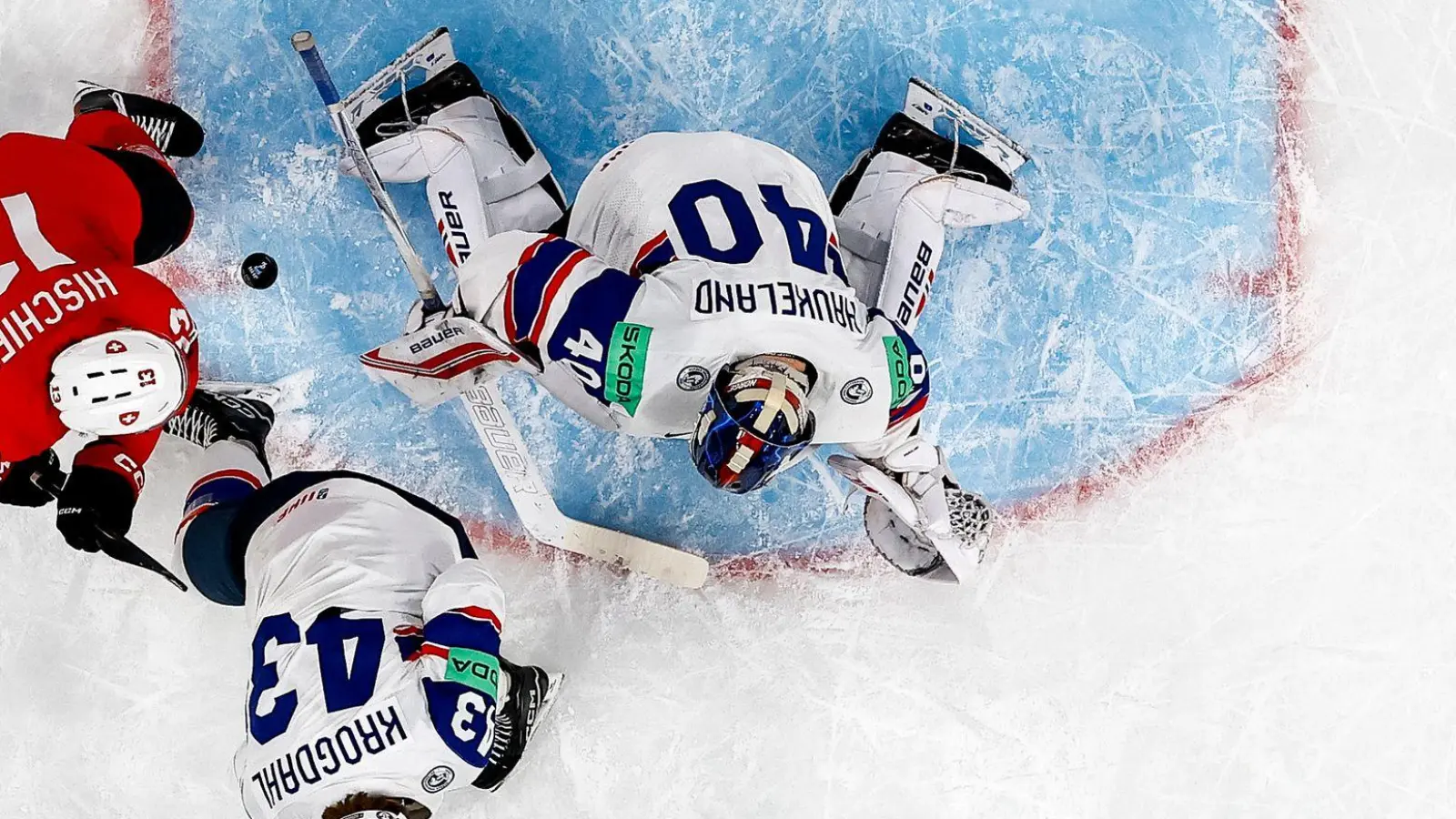 Verlässt die Straubing Tigers: Henrik Haukeland. (Archivbild) (Foto: Becker/KEYSTONE/dpa)