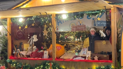 Willkommen auf dem Weihnachtsmarkt in Wörnitz.  (Foto: Gemeinde Wörnitz)