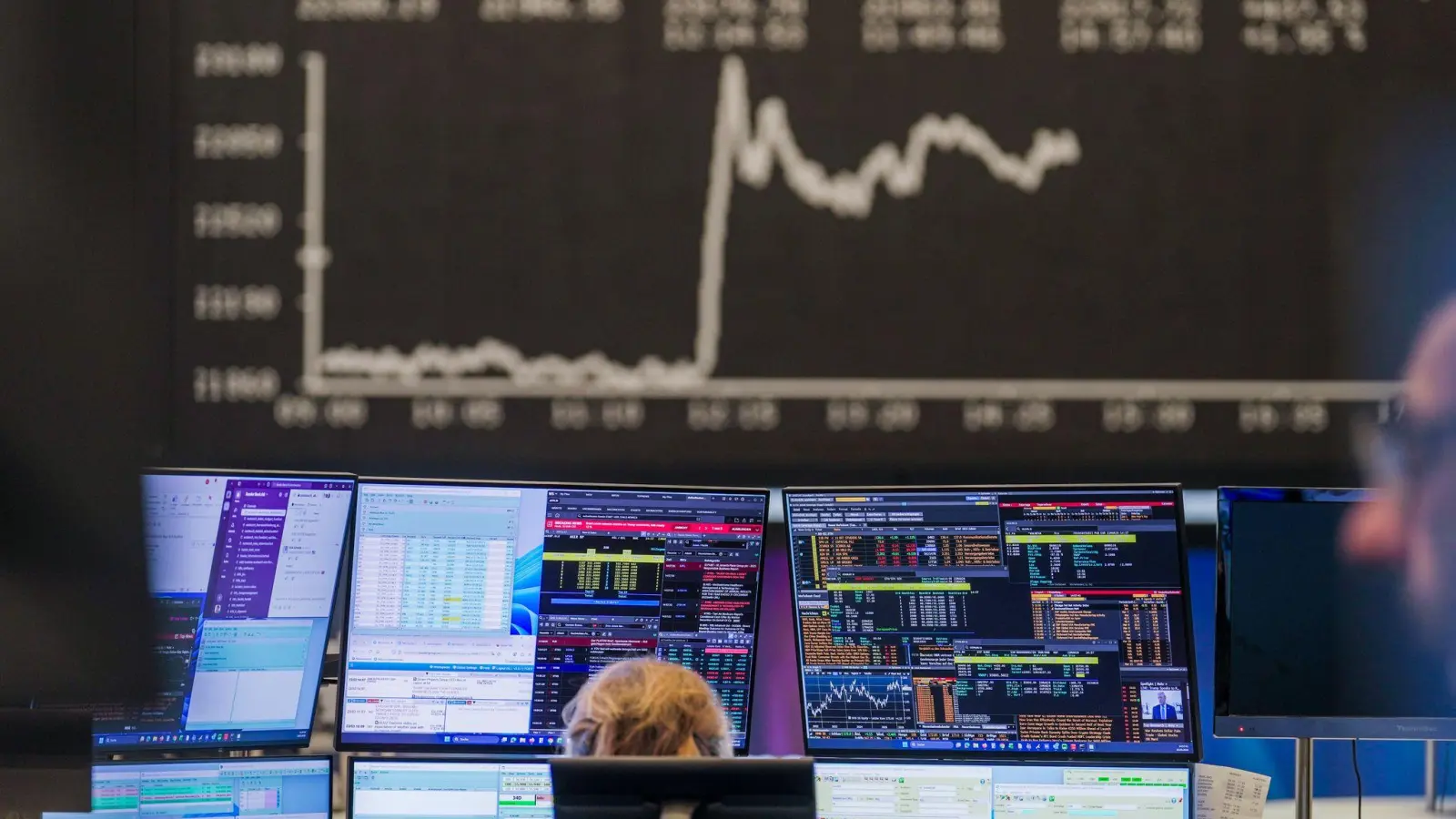 Für viele DAX-Konzerne war 2025 ein Krisenjahr. (Symbolbild) (Foto: Andreas Arnold/dpa)